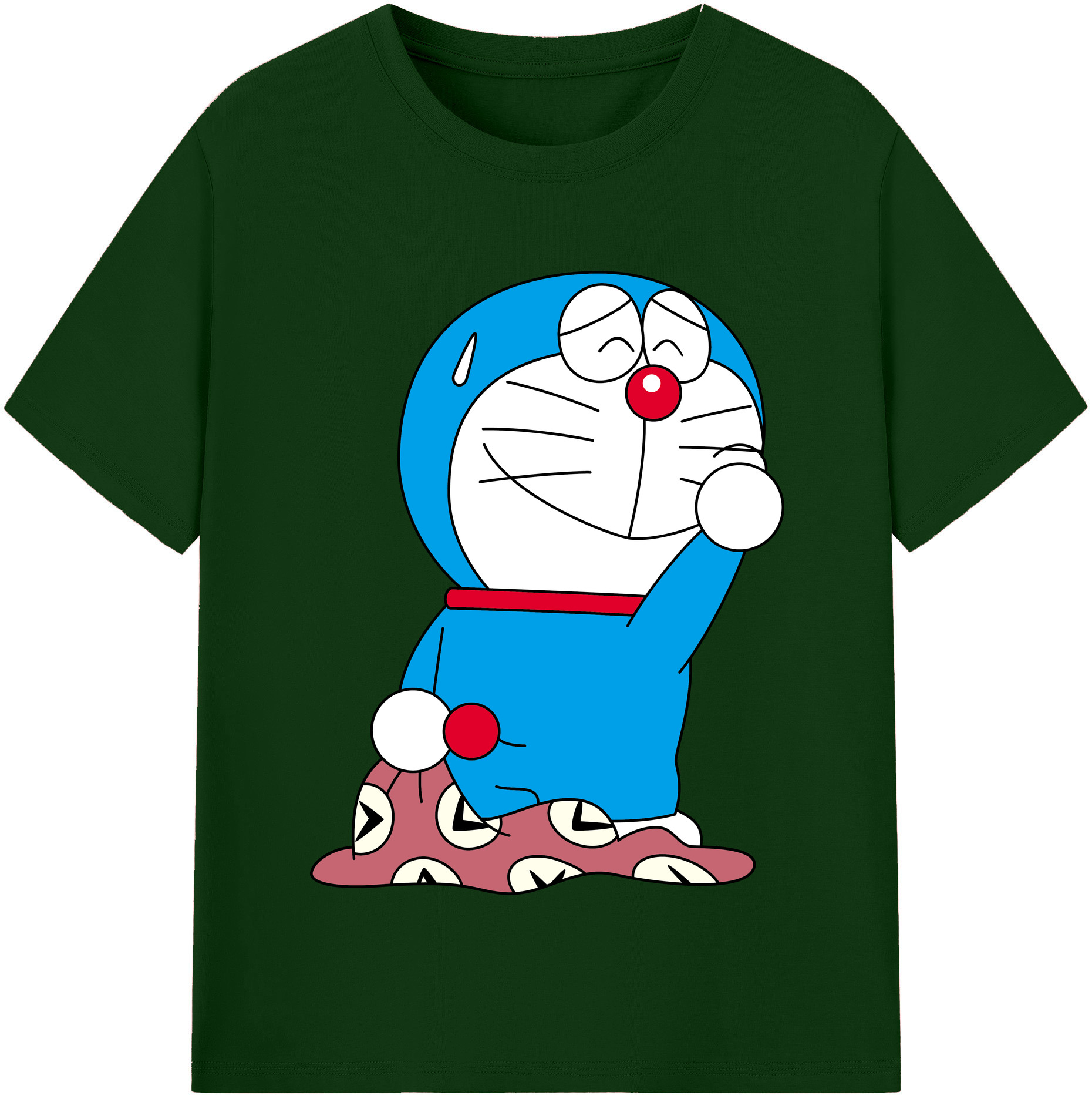 （画像用） ドラえもん Doraemon 綿100％半袖Tシャツ（フロントプリント）